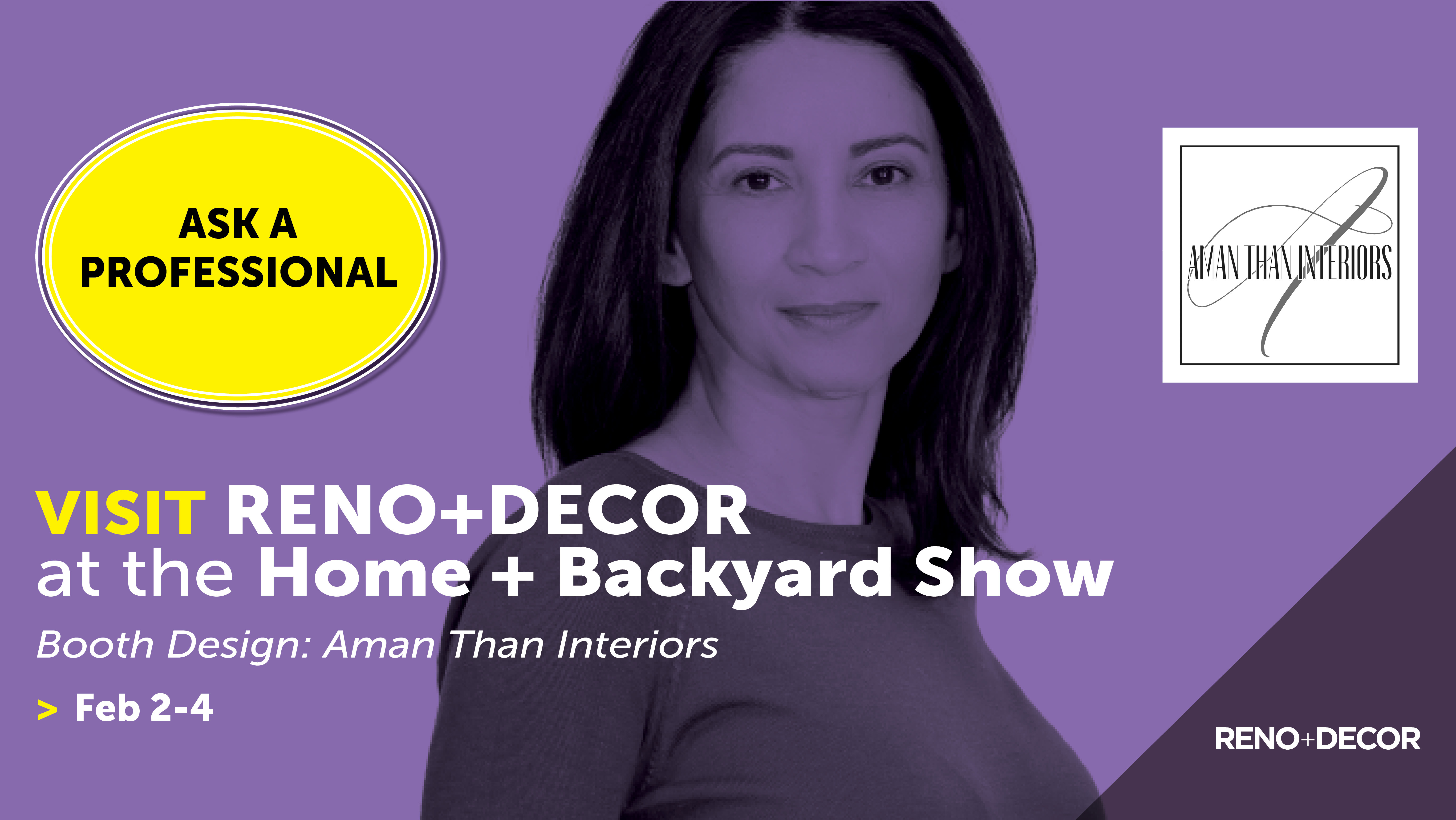 Home + Backyard Show, Feb 2-4, 2024, International Centre | Reno + Decor