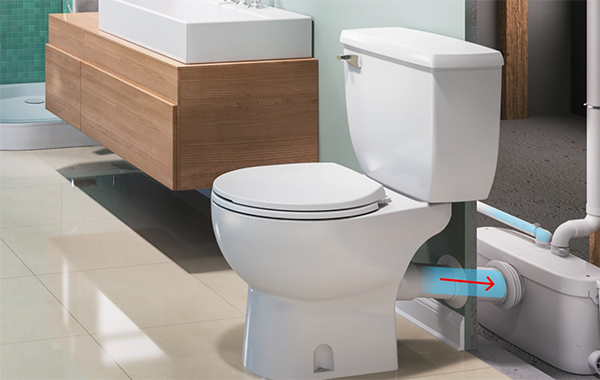 Install a bathroom anywhere with Saniflo | Reno + Decor